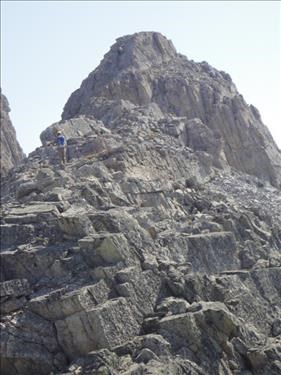 Summit of West Ridge of Mt. Cory (2 Ramblers in the picture).