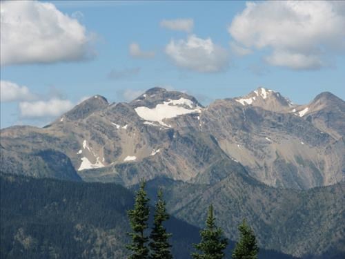 Stanton Glacier on Great Northern Mountain in Great Bear Wilderness