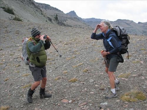 Howling gale on Firebrand Pass--estimated 90 kmh