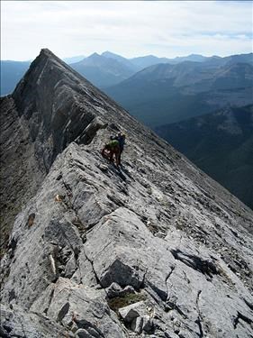 Past the south summit
