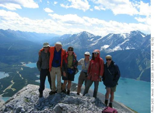 Great views from the summit