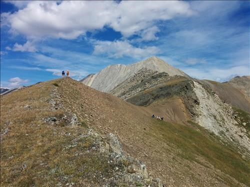 Nearing the top.