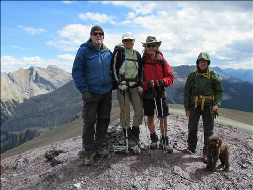 On top of Purple Peak On top of Purple Peak