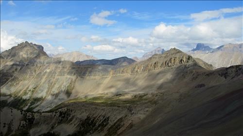 Unity Peak and Redoubt Mountain from Lipalian Unity Peak and Redoubt Mountain from Lipalian