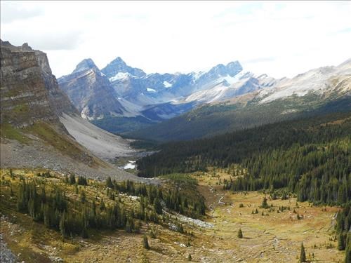 View from South Molar pass