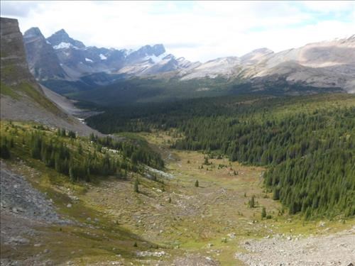 View from South Molar Pass