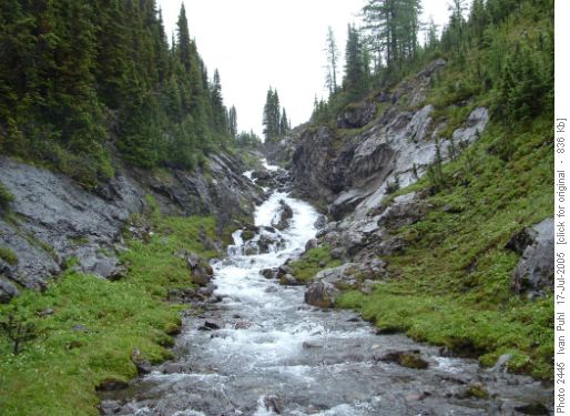Creek from Marlborough Pond