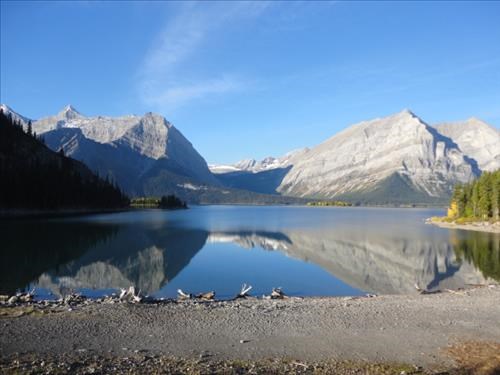Upper Kananaskis Lake at its Autumn Best
