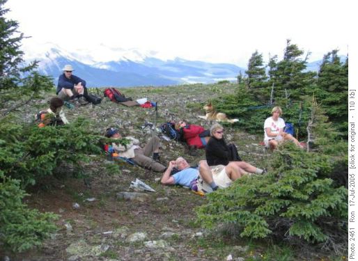 Powderface Ridge summit