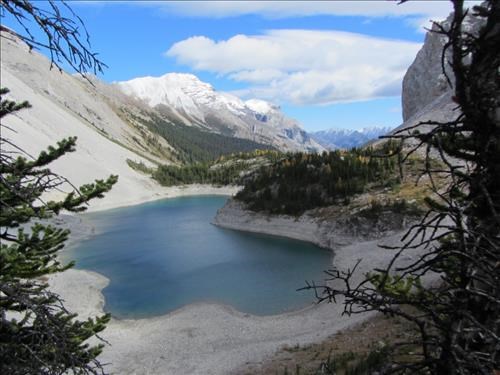 Lower Galatea Lake, South Kidd in distance