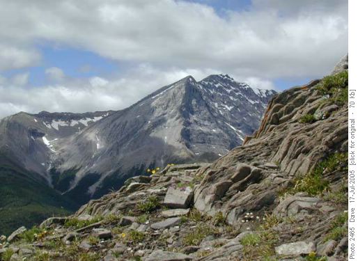 Mist Mountain to the northwest