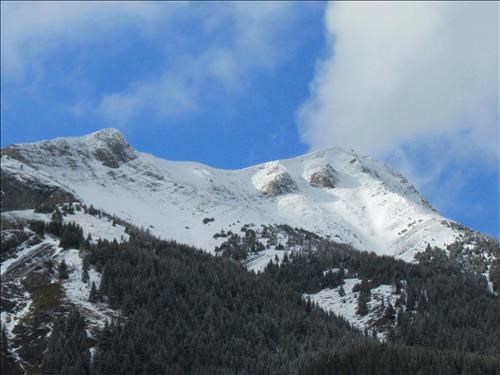 South peak of Mount Indefatigable