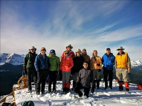 Group at summit