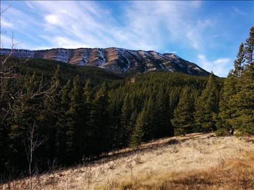 Raspberry Ridge from the lower trail