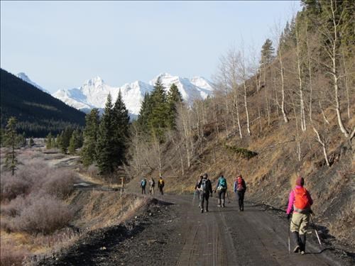 The new Lost Creek road (photo {177 ron hun})