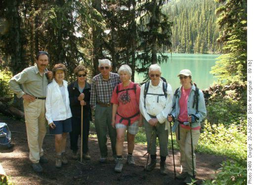 Ramblers at Rawson Lake