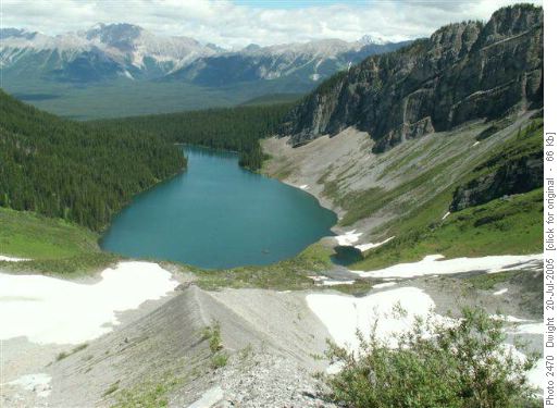 View of Rawson Lake from meadows