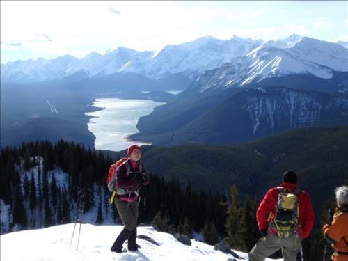 View to Kananaskis Lakes