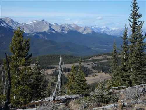 View from N end of Powderface Ridge