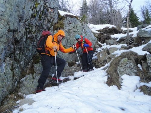 Short icy section ... probably not TL4!