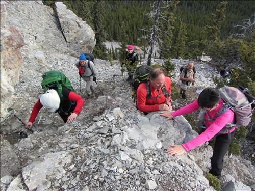 South Baldy short scramble