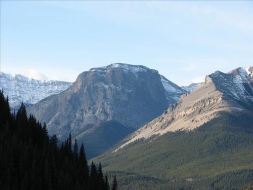 View of Mount Gibraltar from Mount Hoffmann