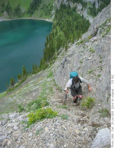 Taiga Viewpoint--diagonal wall