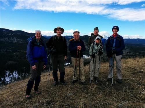 On the highest of the Sandy McNabb Hills: {1959 mar mun}, {404 pet min}, {280 las jam}, {148 kar boe}, {777 dav har}, {229 dav rei}
