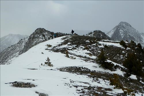 Views at the top were quite grey.