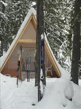 Huff and Puff Cabin at Champion Lakes, BC