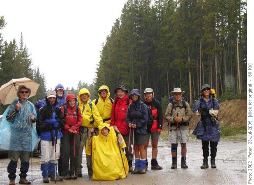 At the Fish Creek Trailhead