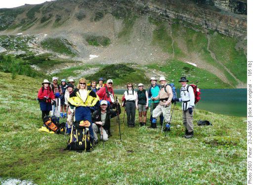 At Hidden Lake