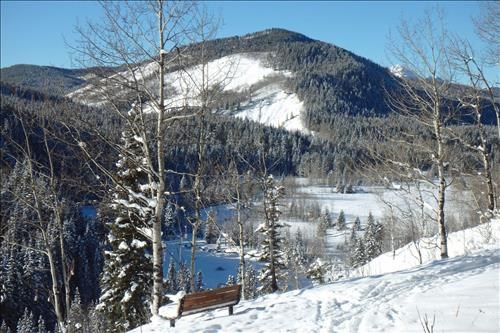 Sheep River and Mt McNabb