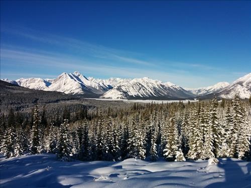 Beautiful view of Spray Valley