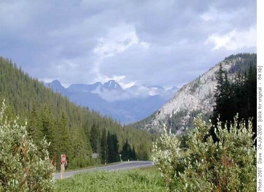 Storm in the Kananaskis Valley