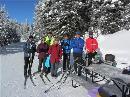 The gang at Blueberry Junction: Rosanne, Nancy, Ron, Barb, Anne, Philip & Bruce