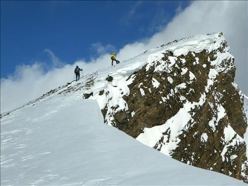 This is not the summit, it's a false one.