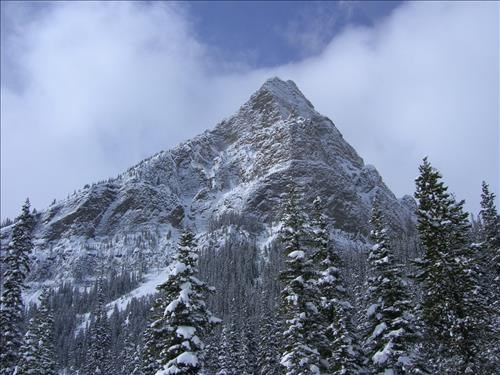 Mountain View in valley