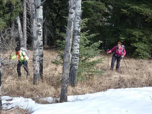 Chugging up the north end of Muley