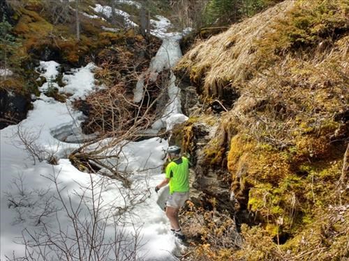 Ivan at the waterfalls.