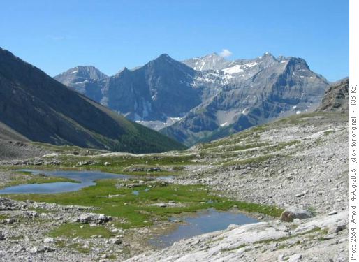 Looking SW Across The Upper Tarns