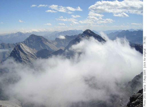 Mt. Bogart from Mt. Sparrowhawk