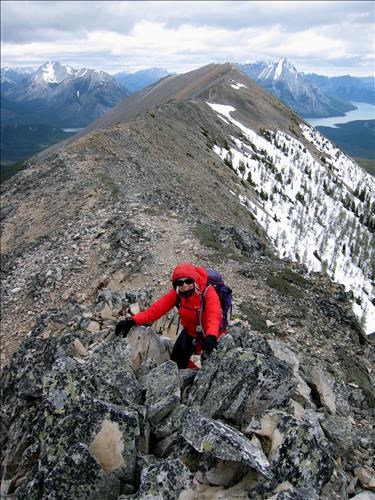 {1445 Christine M} on the ascent