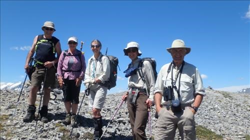 On top of the second 'bump'