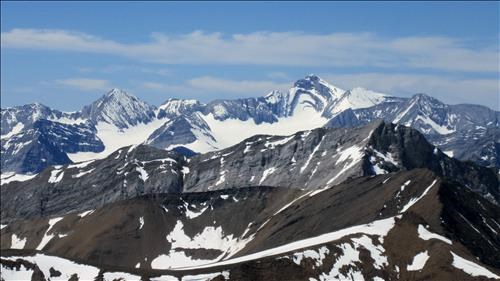 Mount Joffre from top of the Outlier 