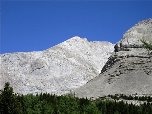 Our destination - the Outlier North of Storm Mountain