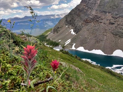 On the way down from the Little Temple.