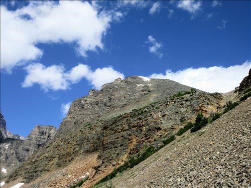 Wastach Mountain from Eiffel Lake trail