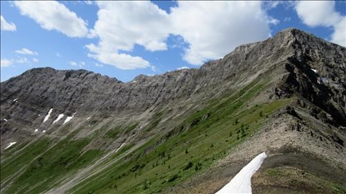 The South and North Peaks of Mount Indefatigable 