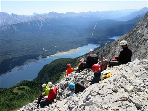 Lunch on the North Peak of Mount Indefatigable Lunch on the North Peak of Mount Indefatigable